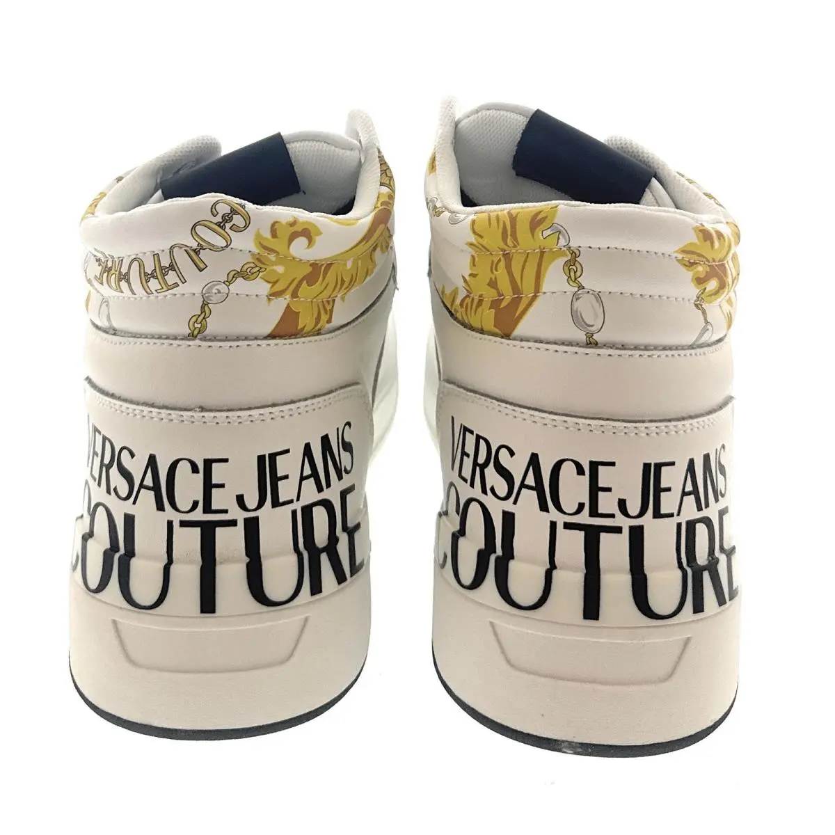 Versace shoes - E77YA3SJ7 EZP305 EG03 - White/Gold 1
