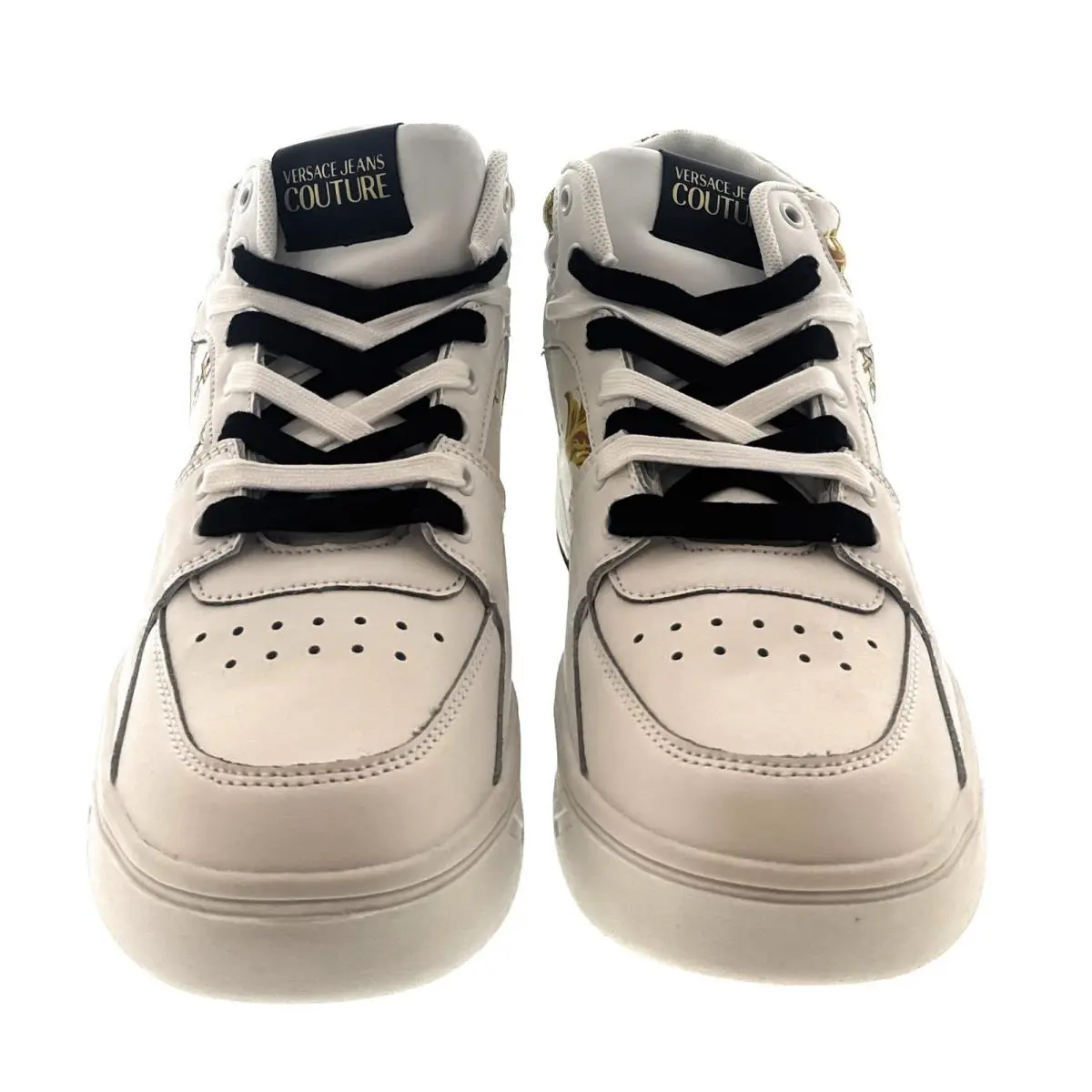 Versace shoes - E77YA3SJ7 EZP305 EG03 - White/Gold 4