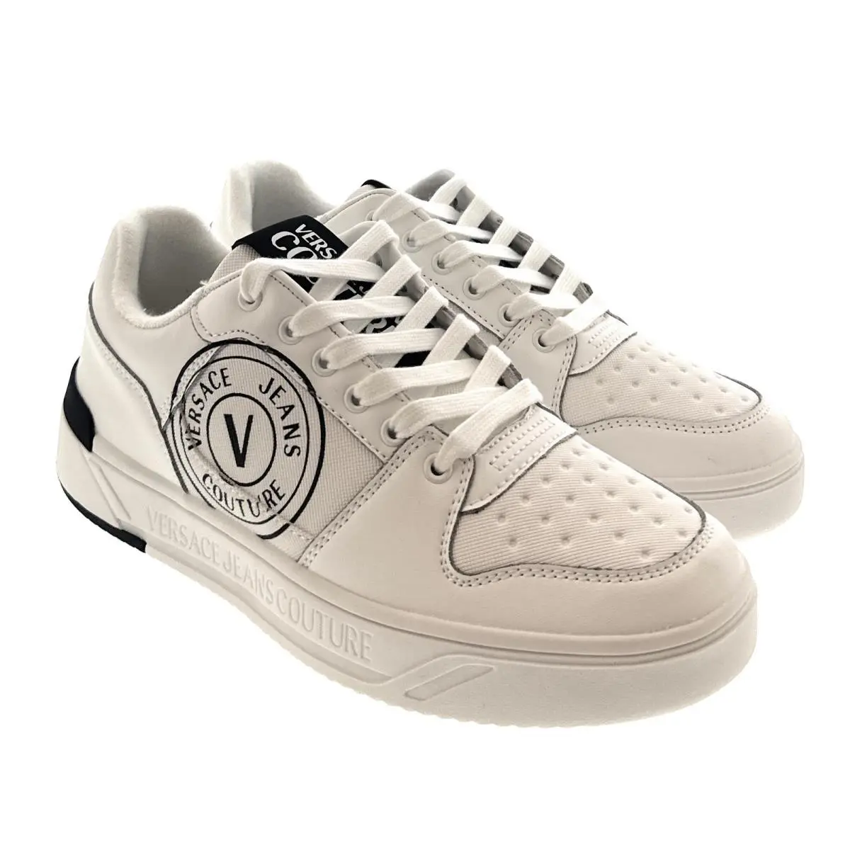 Versace shoes - E77YA3SJ1 EZP356 E003 - White 3