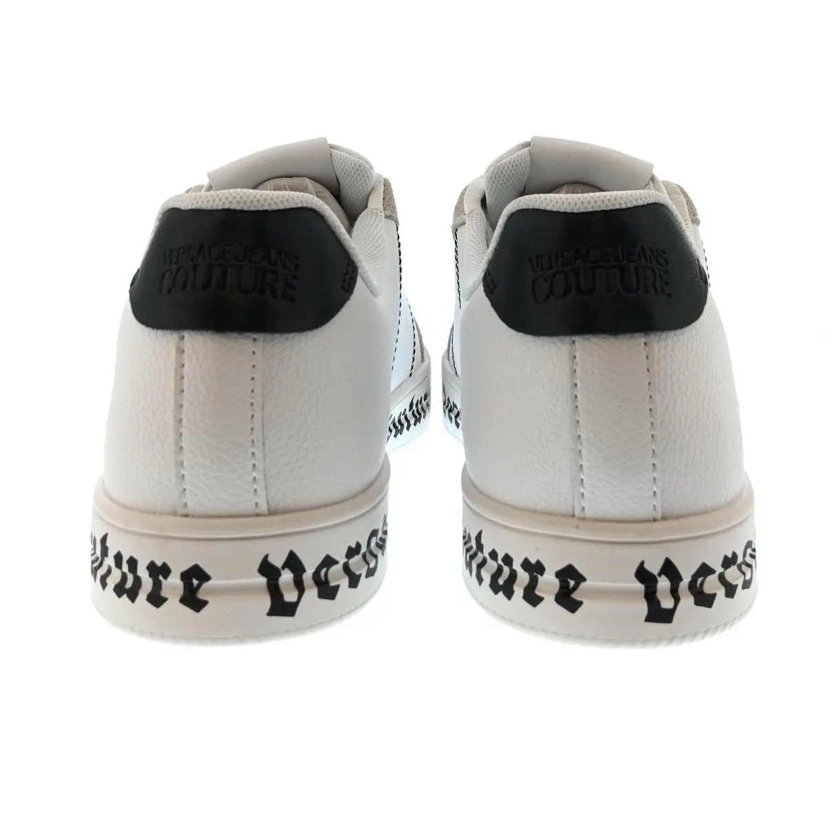 Versace shoes - E80YA3SK6 EZPB82 E003 - Beige / White / Black 1