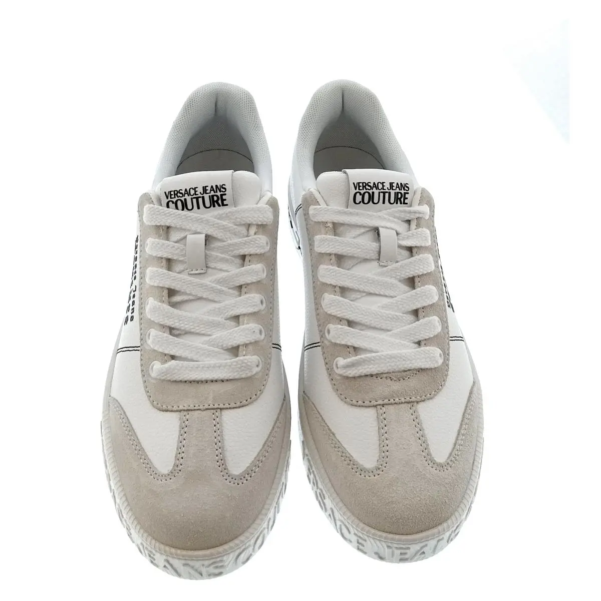 Versace shoes - E80YA3SK6 EZPB82 E003 - Beige / White / Black 6