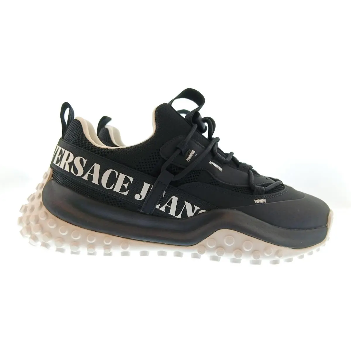 Versace shoes - E80YA3SN2 EZSE10 E899 - Black / White 4
