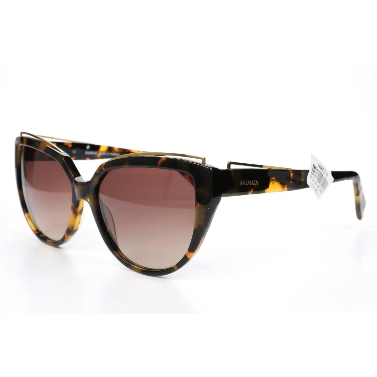 BL2107 Havana Cat Eye Sunglasses Shades 271456 by Balmain