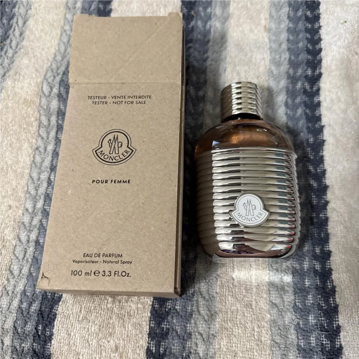 Moncler Pour Femme 3.3 oz Edp Spray Womens Perfume 100ml Tester
