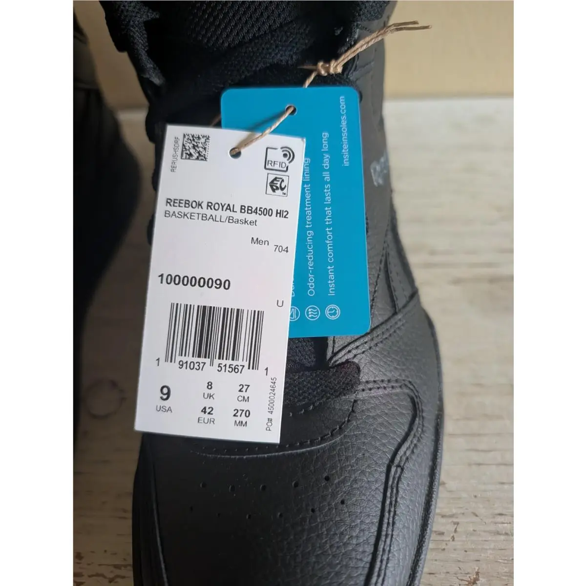 Reebok shoes - Reebok Royal - Royal - M45493 - Black 2