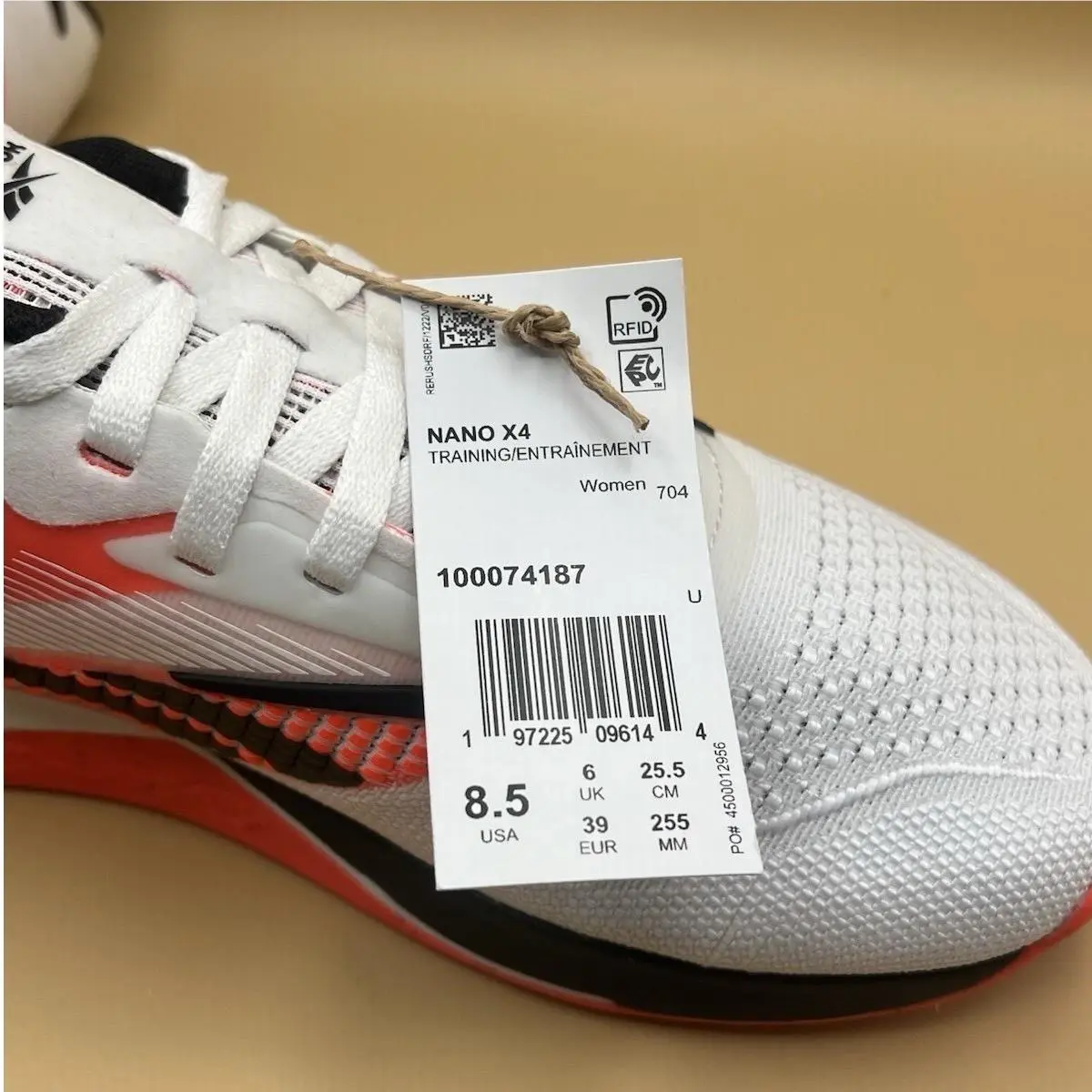 Reebok shoes - Reebok Nano X4 - Nano - 100074187 - Orange 6