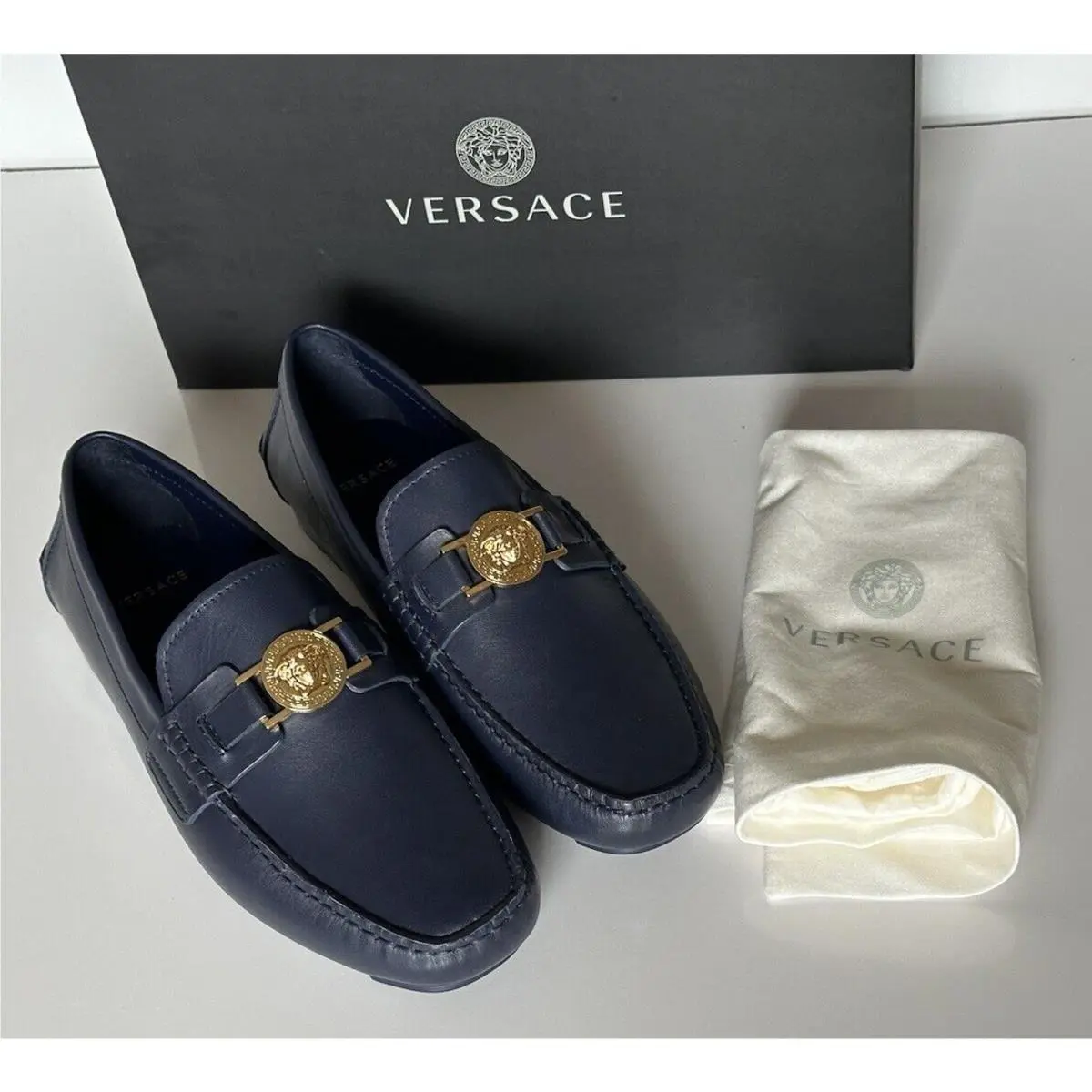 Versace shoes - Blue 9