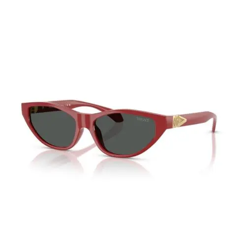 Women`s 55mm Fiery Polished Red Sunglasses VE4491U-538887-55 by Versace