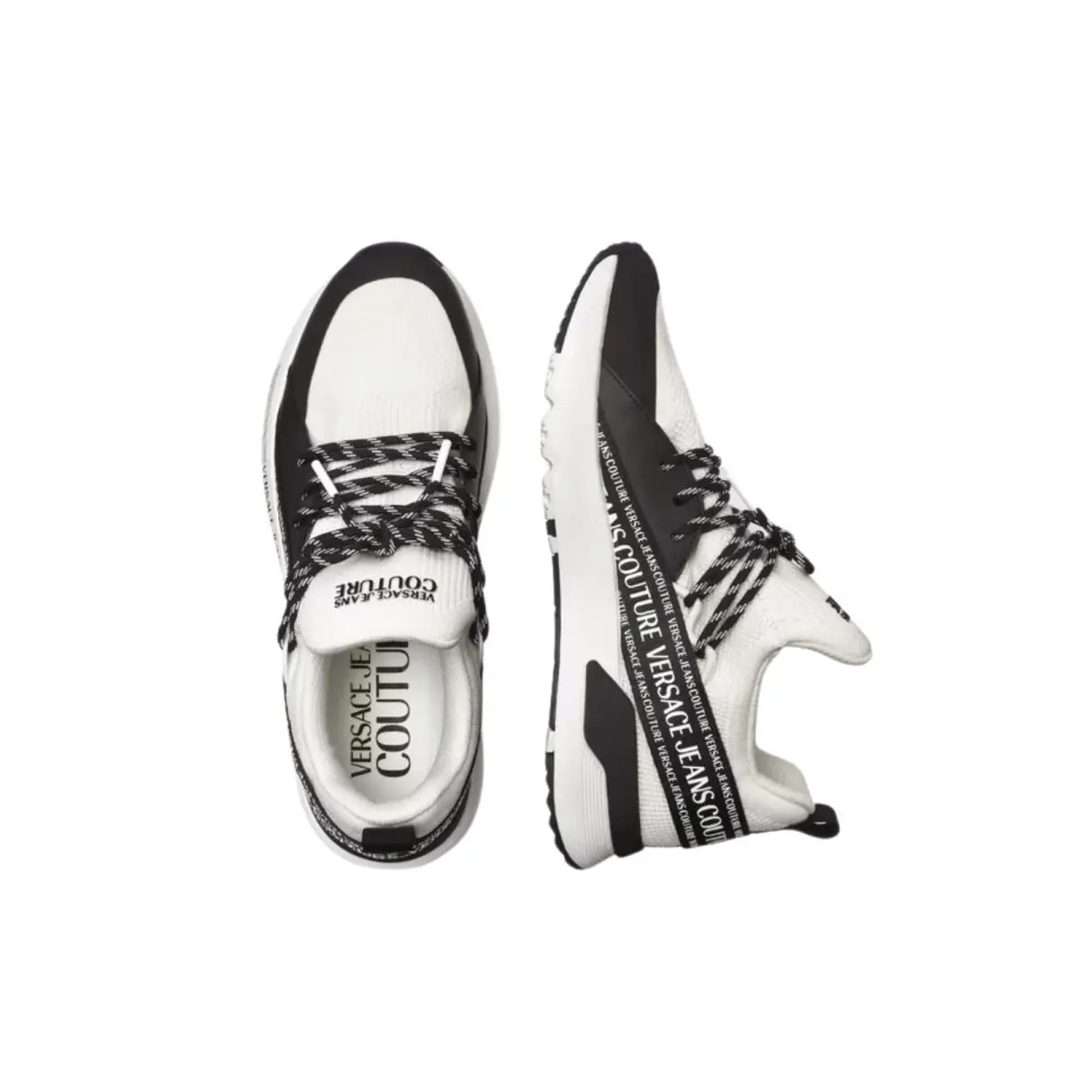 Versace shoes - E77YA3SA3 EZS917 EL02 - White/Black (UPC: 8052019759884) 0