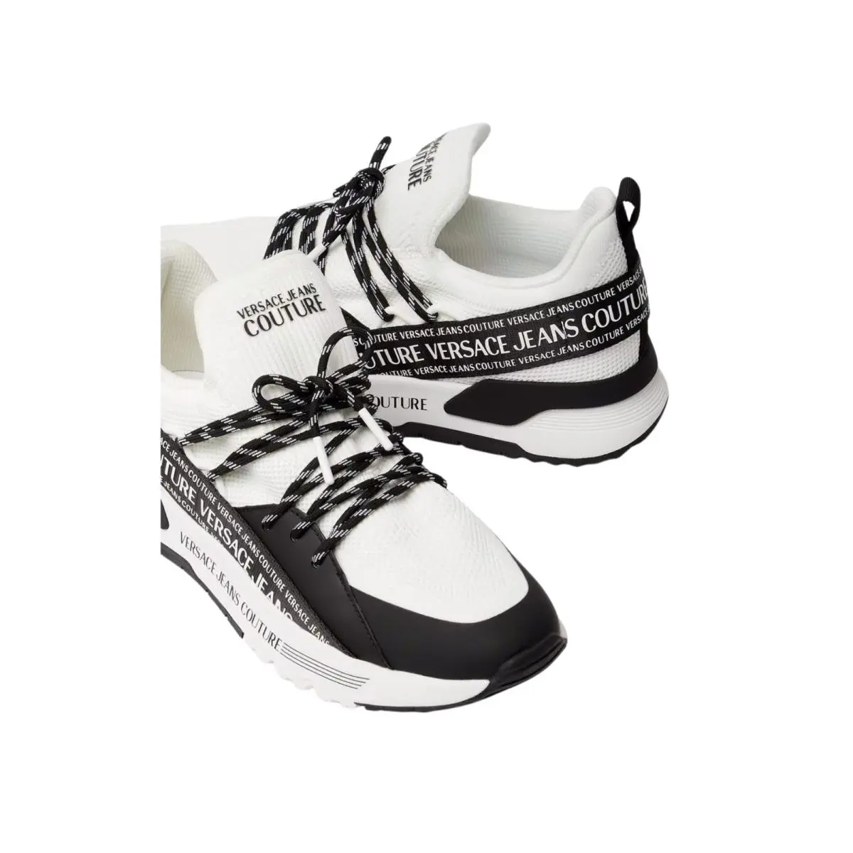 Versace shoes - E77YA3SD4 EZP349 EL02 - White/Black (UPC: 8052019762471) 2