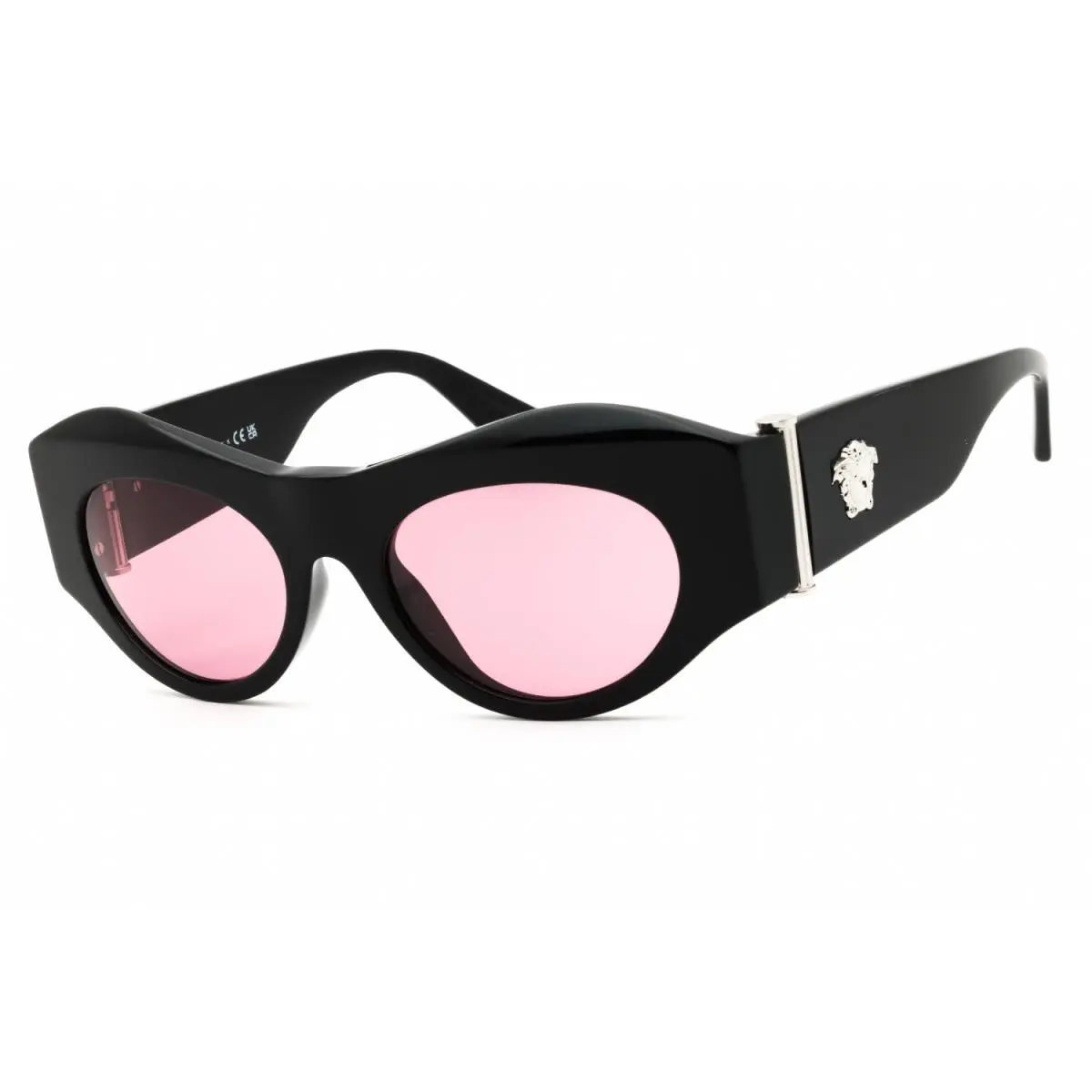 VE4477U 532084 Black / Pink 52mm Women`s Sunglasses by Versace
