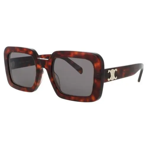 CL40304U 52A Sunglasses Havana Frame Smoke Lenses 56mm by Celine