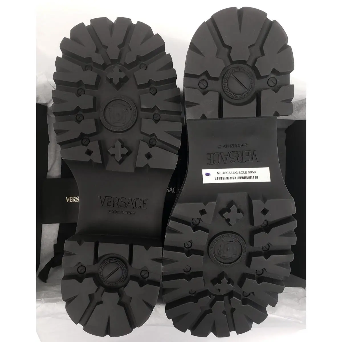 Versace shoes - Versace Alia Platform Loafers 35mm - Black 3