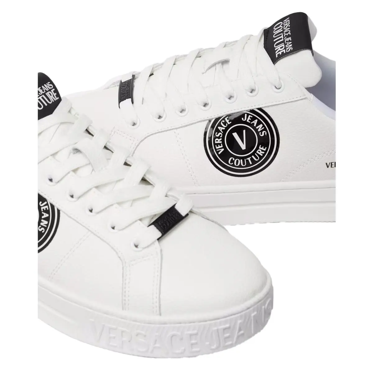 Versace shoes - E77YA3SK1 EZP332 EL02 - White/Black (UPC: 8052019760941) 2