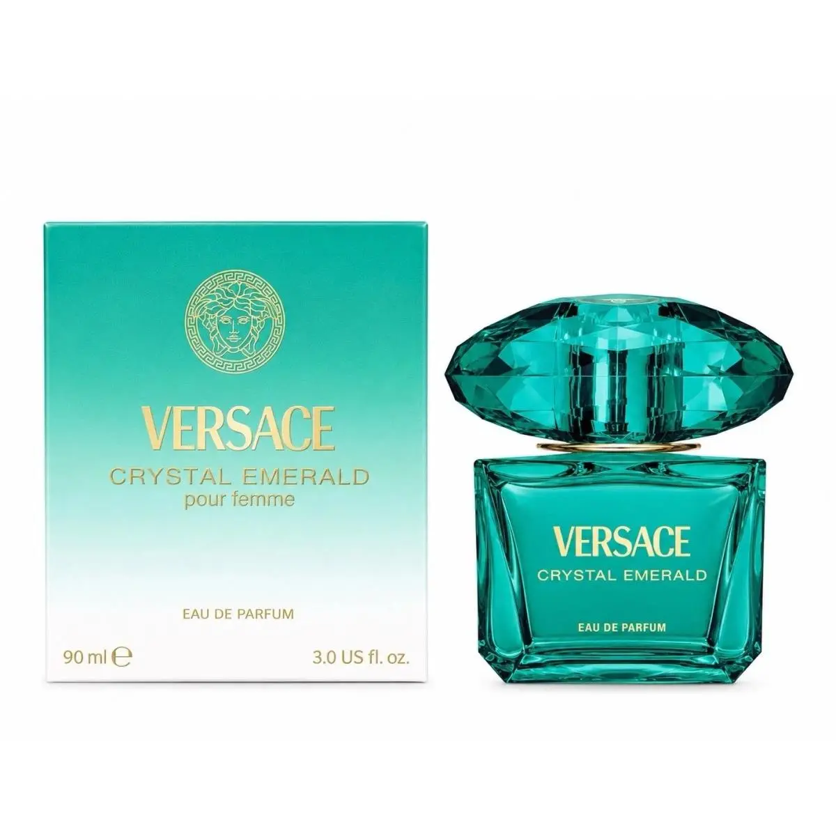 Versace Crystal Emerald For Women Eau De Parfum Spray 90ml/3.0oz