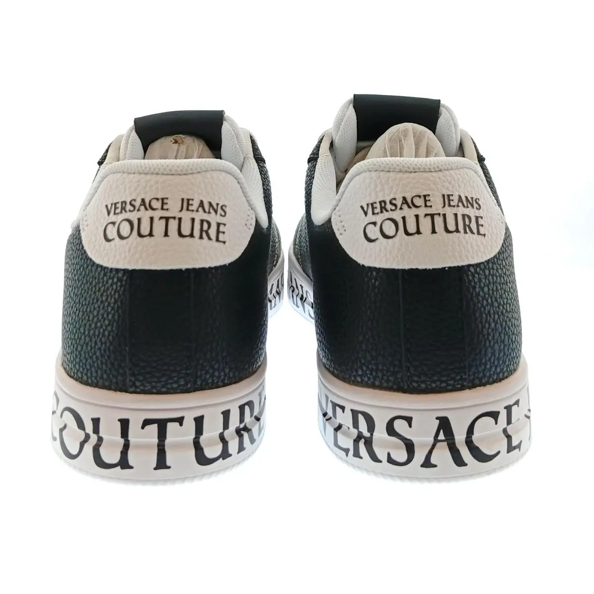 Versace shoes - E79YA3SK6 EZPB32 EL01 - Black / White (UPC: 8052029140054) 1