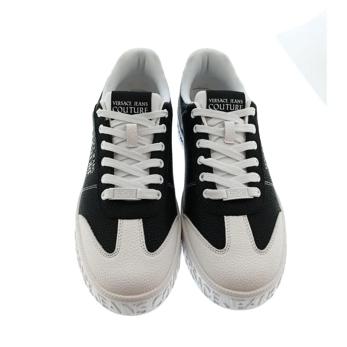 Versace shoes - E79YA3SK6 EZPB32 EL01 - Black / White (UPC: 8052029140054) 2