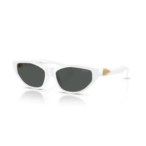 Versace Women`s 55mm Shiny White Sunglasses VE4491U-314-87-55