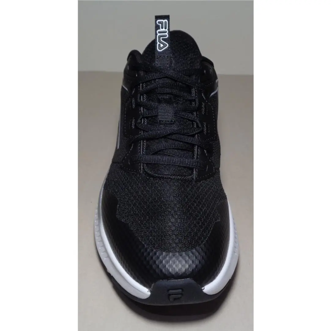 Fila shoes - Action Stride Energized - Action Stride Energized - Black / White / Matte Silvery Metallic (UPC: 196447866887) 8