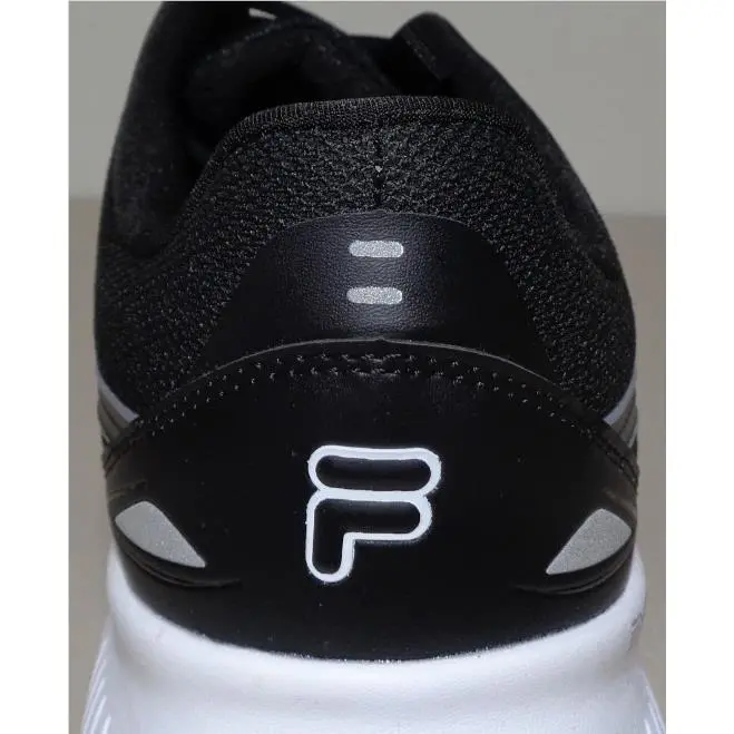 Fila shoes - Action Stride Energized - Action Stride Energized - Black / White / Matte Silvery Metallic (UPC: 196447866887) 14