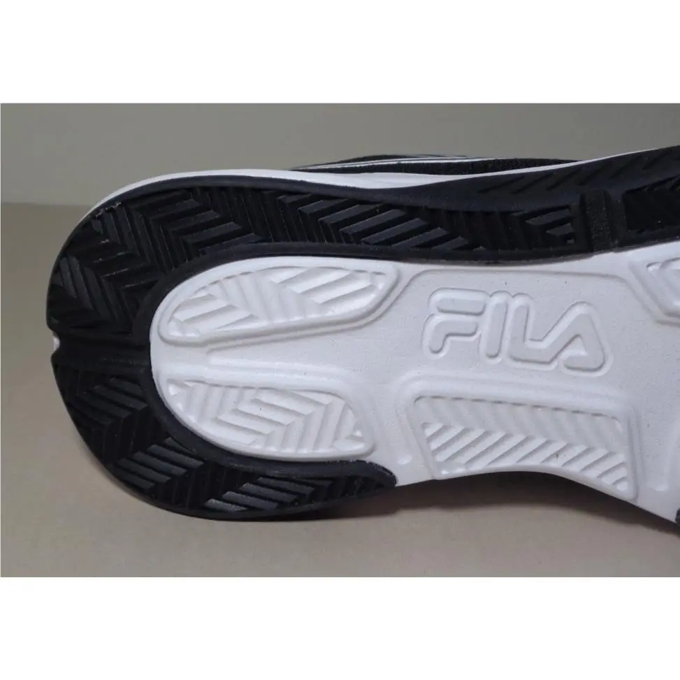 Fila shoes - Action Stride Energized - Action Stride Energized - Black / White / Matte Silvery Metallic (UPC: 196447866887) 18