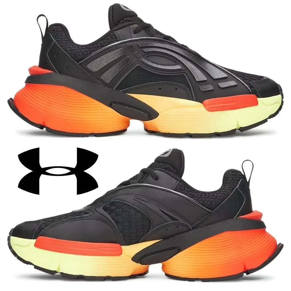 Under Armour shoes - Under Armour Arc 96 - Arc - Black, Manufacturer: Black / Dark Orange / Metallic Black - 003 23
