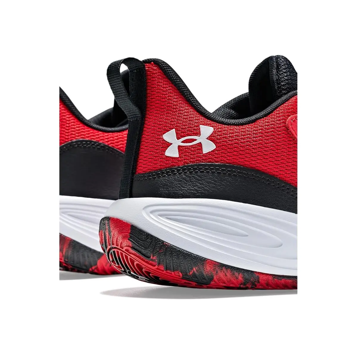 Under Armour shoes - Red/Black/White 4