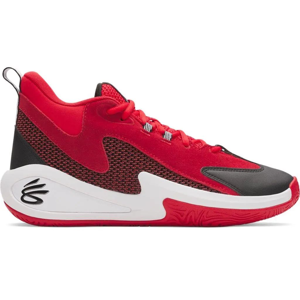 Curry Unisex 3Z 25 Sde Basketball Shoes - Charged Cushioning Technology RedWhite by Under Armour