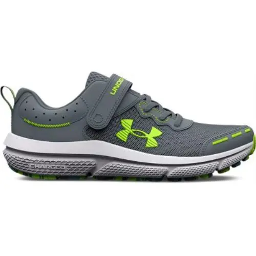 Under Armour shoes - 041468160219 - 041468160219 - Gravel-Glacier Blue-Lime Surge 4