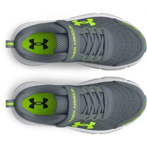 Under Armour shoes - 041468160219 - 041468160219 - Gravel-Glacier Blue-Lime Surge 6