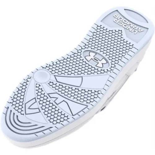 Under Armour shoes - WHITE-WHITE-NIMBUS BLUE 8