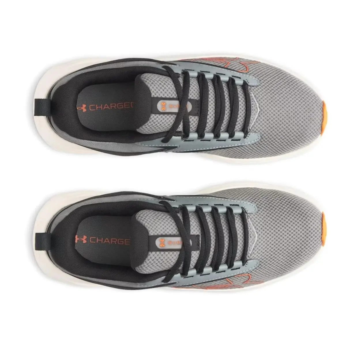 Under Armour shoes - Under Armour Surge 5 - Surge - Gray, Manufacturer: Clay Green / Summit White / Outrageous Orange - 709 22