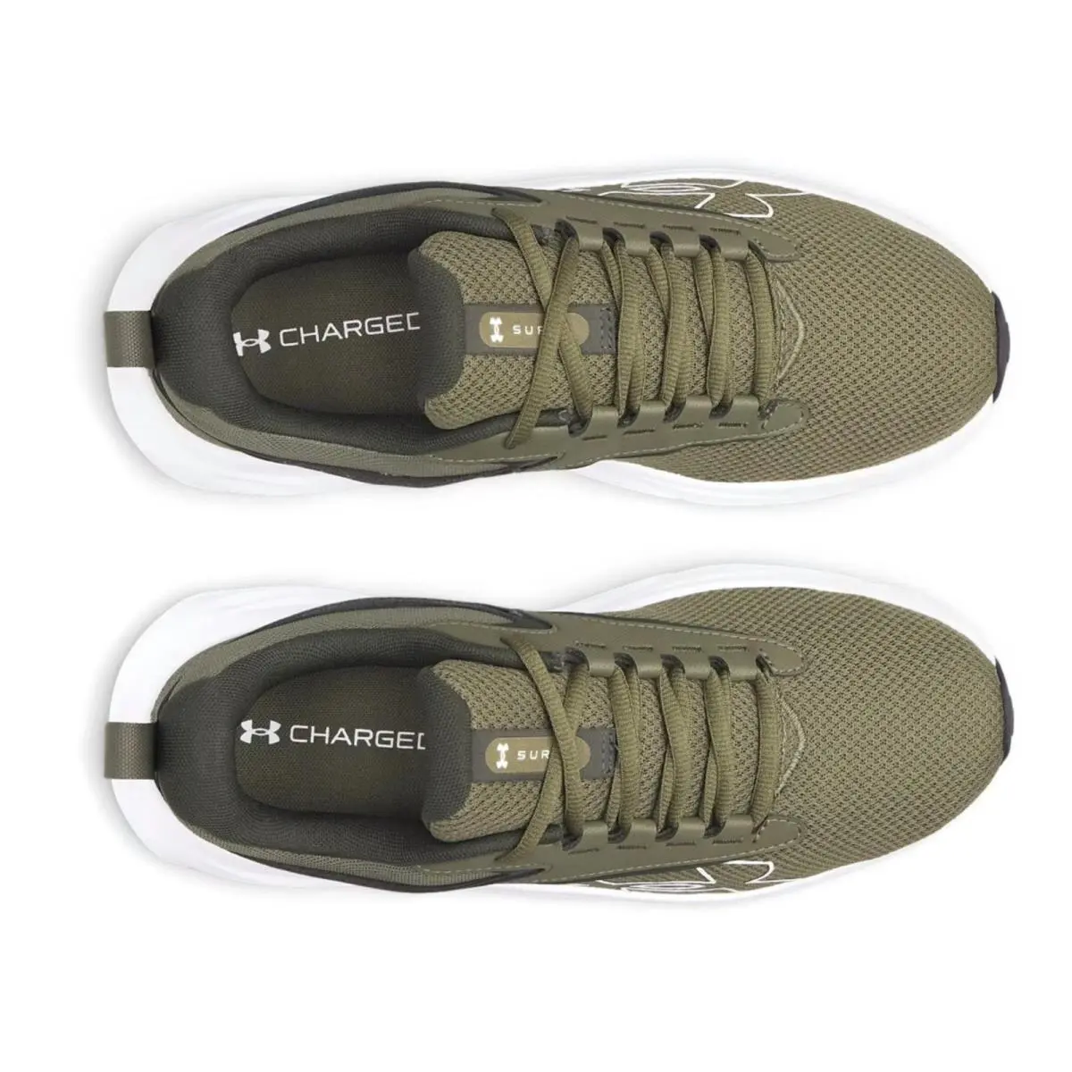 Under Armour shoes - Under Armour Surge 5 - Surge - Green, Manufacturer: Marine OD Green / Baroque Green / White - 390 4