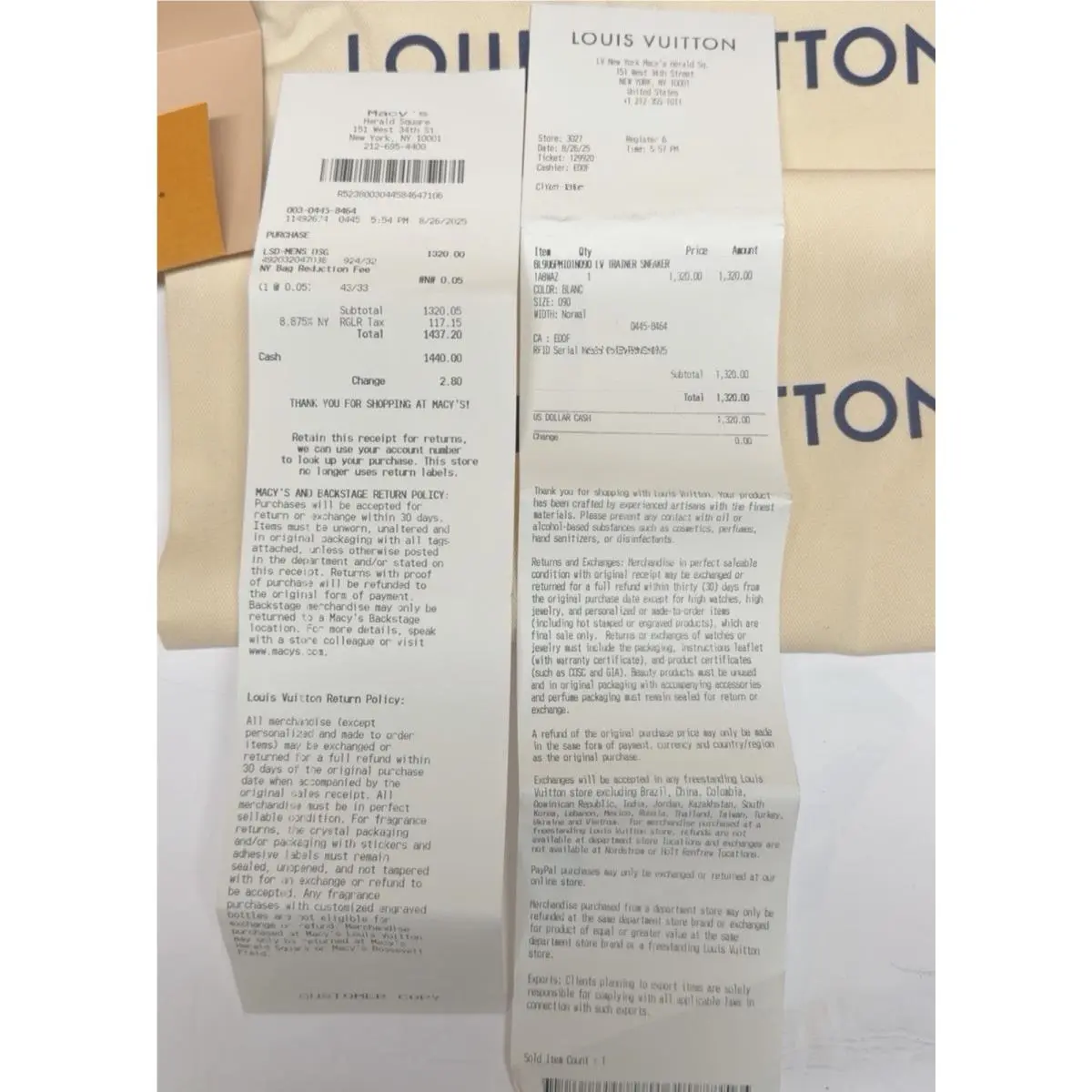 Louis Vuitton shoes - Louis Vuitton LV Trainer - Trainer - 1A8WAZ - White 12