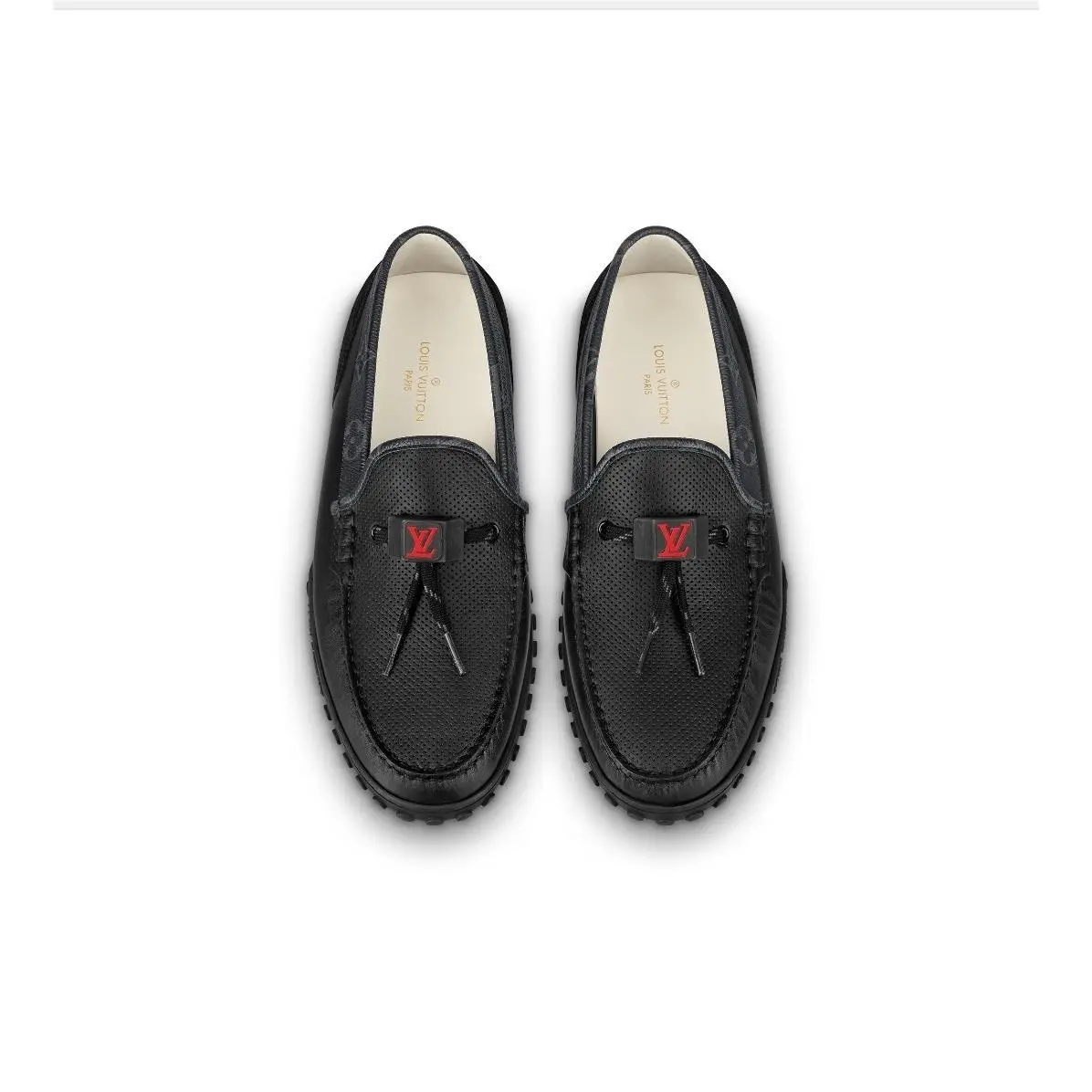 Louis Vuitton shoes - Louis-vuitton Racer - Racer - Black and Red 0