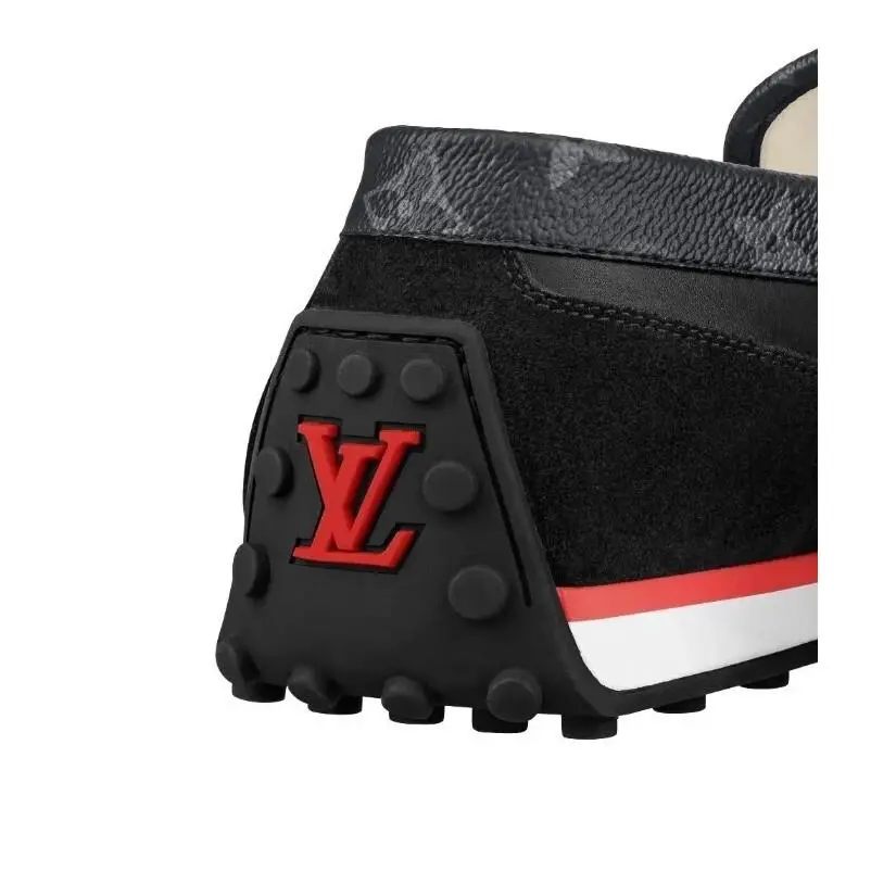 Louis Vuitton shoes - Louis-vuitton Racer - Racer - Black and Red 1