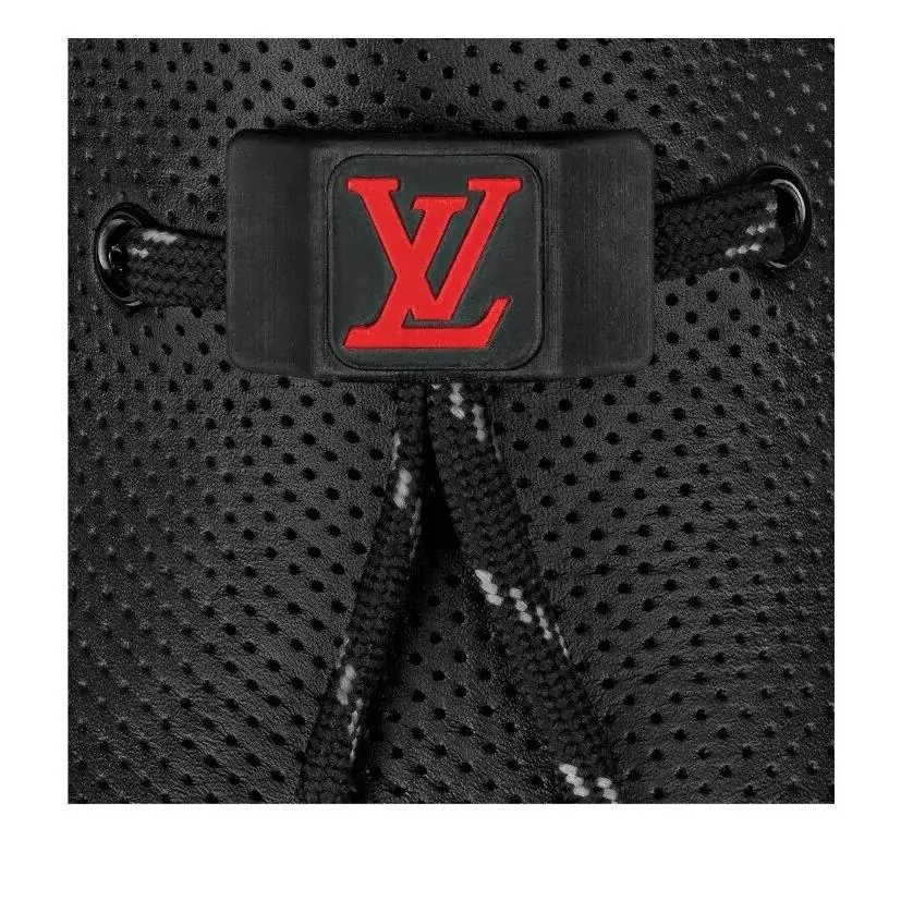 Louis Vuitton shoes - Louis-vuitton Racer - Racer - Black and Red 2