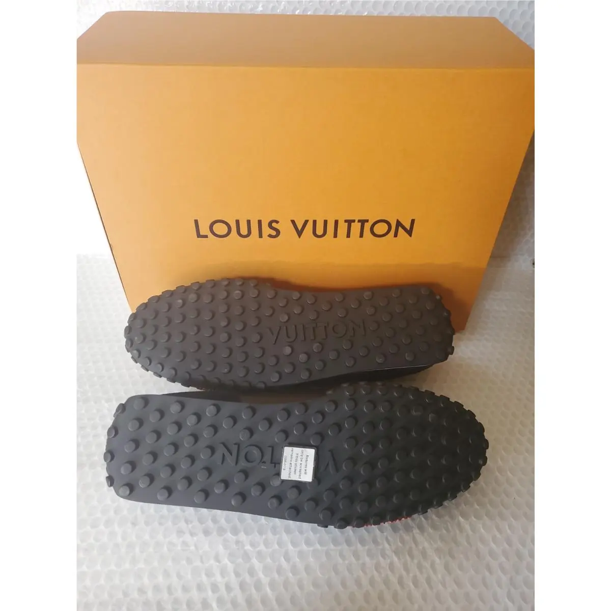 Louis Vuitton shoes - Louis-vuitton Racer - Racer - Black and Red 5