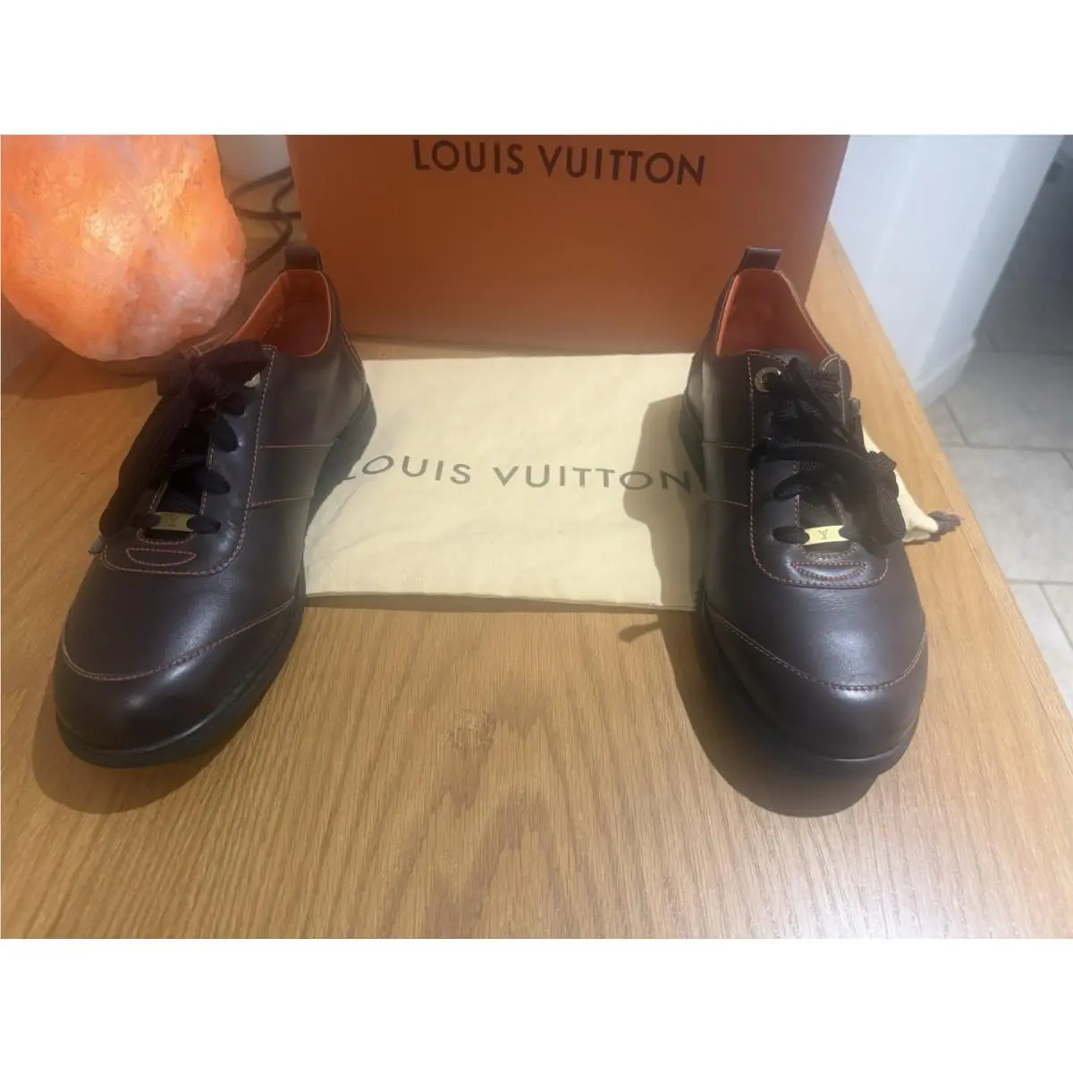 Men’s Casual Shoes Brown In Color Size Us Uk 6.5 Eu Us 7.5 M by Louis Vuitton