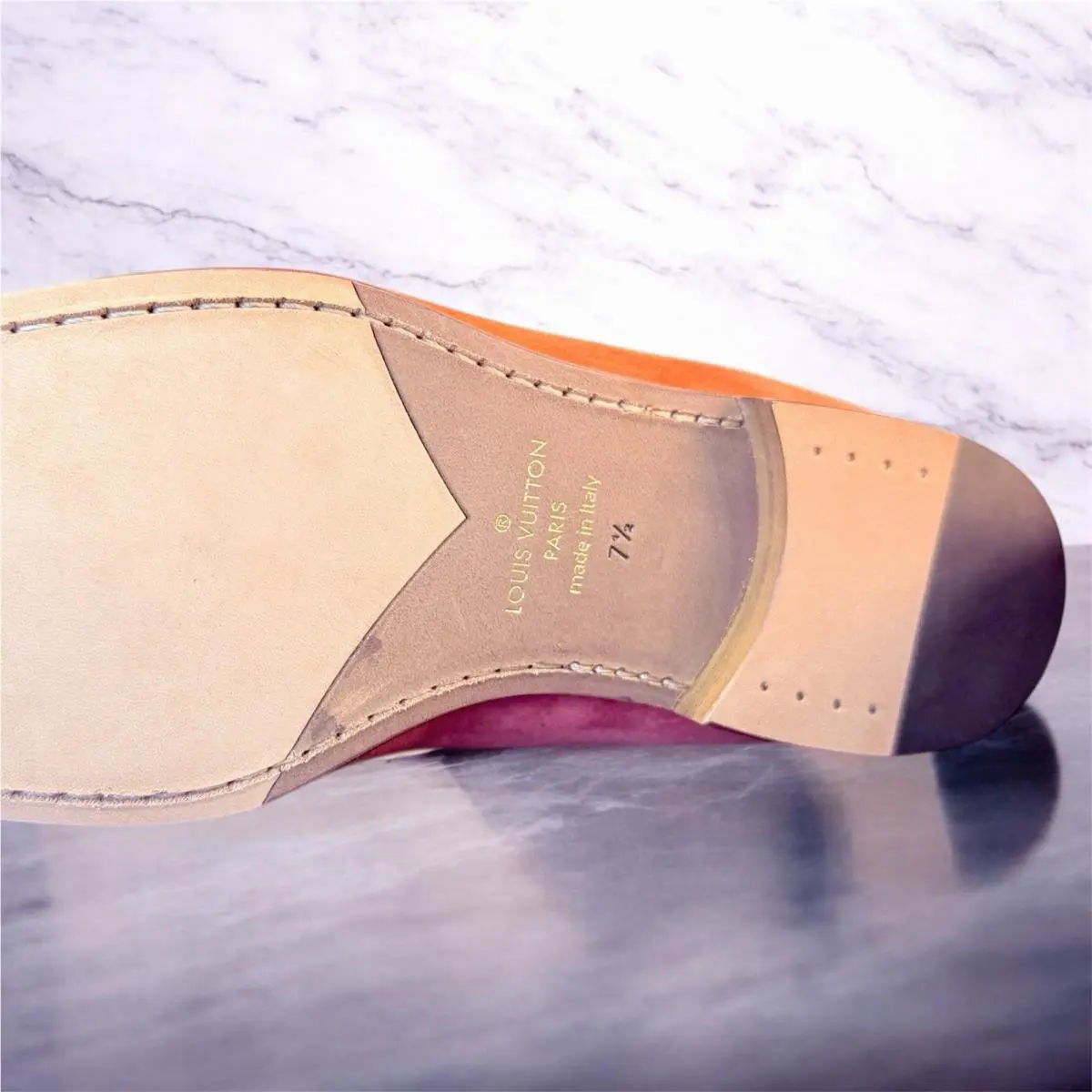 Louis Vuitton shoes - Louis Vuitton Saint Germain Loafer - 1A4RB0 - Red 8