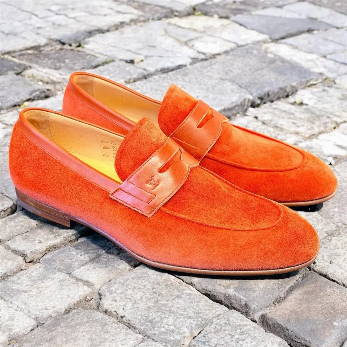 Louis Vuitton shoes - Louis Vuitton Saint Germain Loafer - 1A4RB0 - Red 4