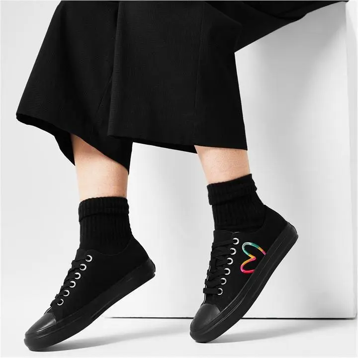 Paul Smith shoes - Converse Chuck Taylor All Star - HEARTS - Black 1