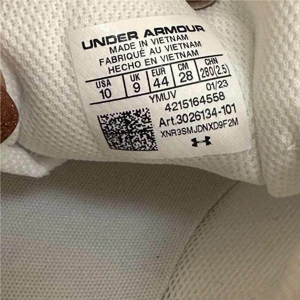 Under Armour shoes - Under Armour HOVR Intake 6 - 3026134-101 - White 6