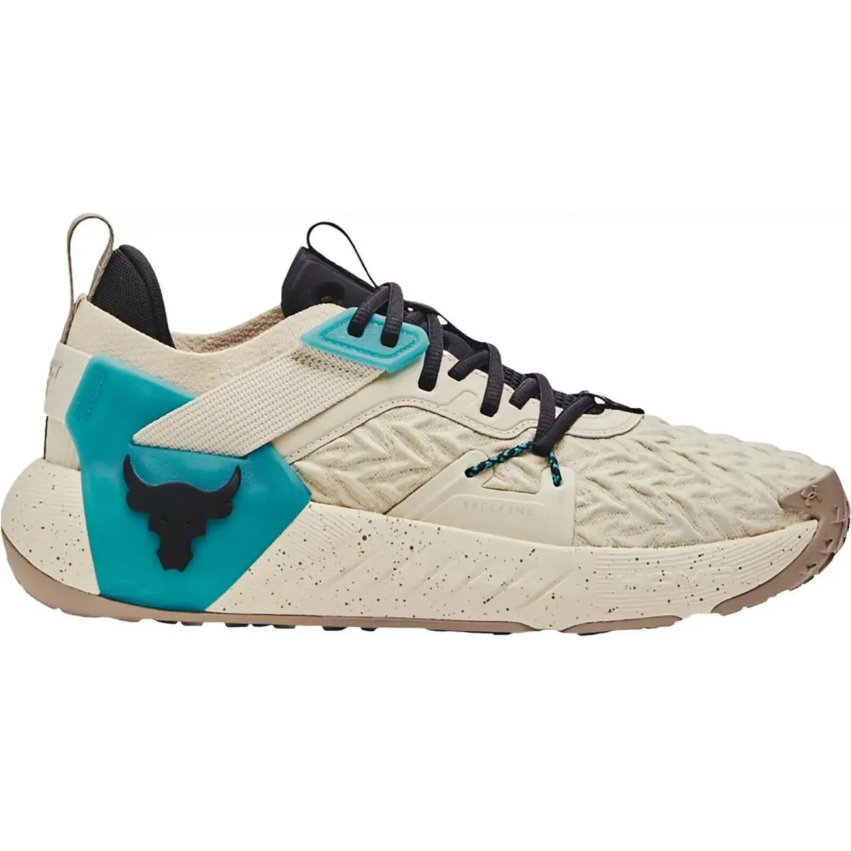 Project Rock 6 UA Brown Teal Men Cross Training Shoes Size 10.5 by Under Armour