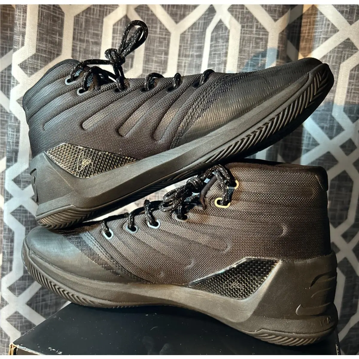 Under Armour shoes - Steph Curry U.S. Curry 3 - 1269279-001 - Black 8