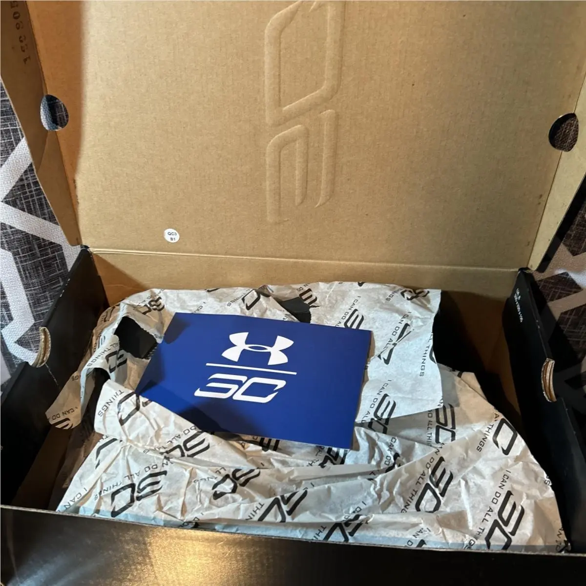 Under Armour shoes - Steph Curry U.S. Curry 3 - 1269279-001 - Black 10