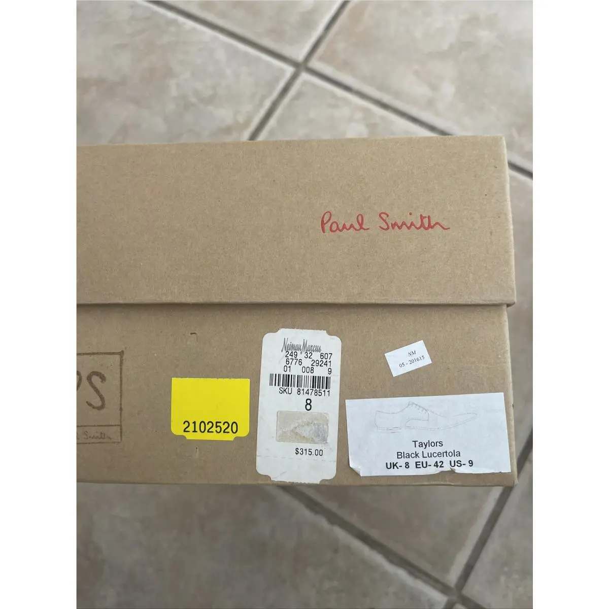 Paul Smith shoes - 2102520 - 2102520 - Black (UPC: 5057613144145) 4