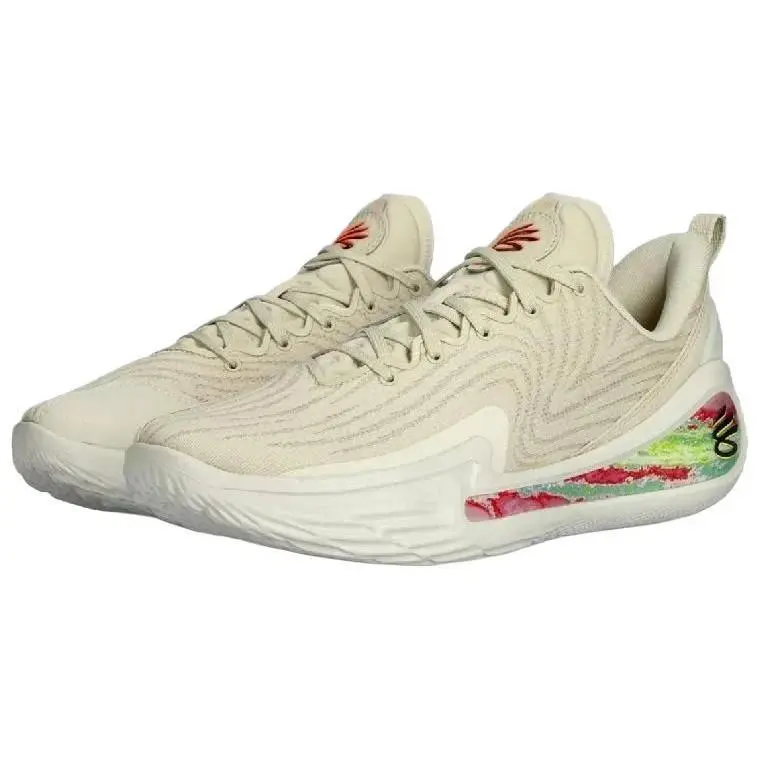 Under Armour shoes - UNDER ARMOUR CURRY 12 STRN RUNNNING - 3028498 280 - BRN WHT (UPC: 197779024778) 0