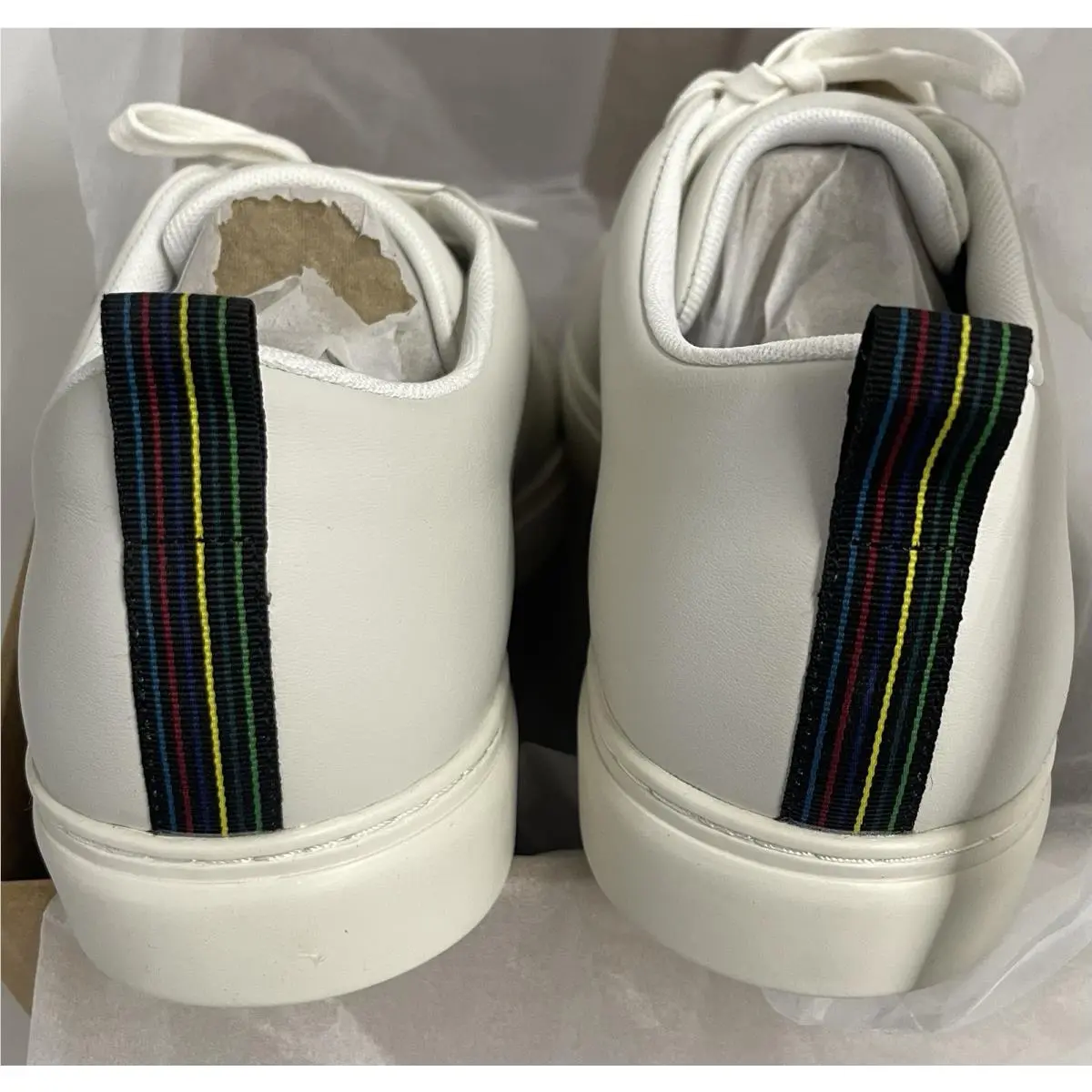 Paul Smith shoes - Mens Shoe Lee White Tape - White 8