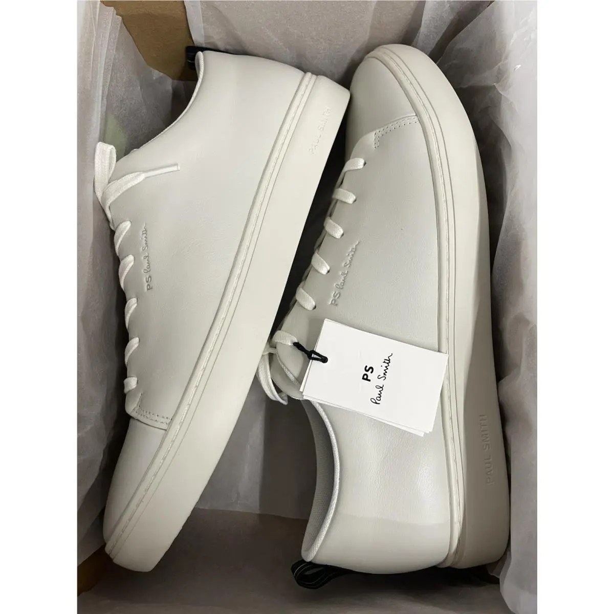 Paul Smith shoes - Mens Shoe Lee White Tape - White 7